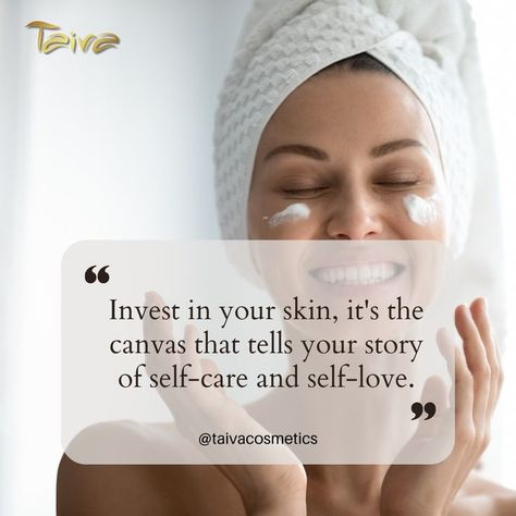 Skincare Quote, Invest In Your Skin, Investment Quotes, Skincare Quotes, Love Your Skin, Beauty Skincare, Skin Care Women, Your Story, Your Skin