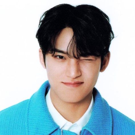 Mingyu Follow Tour, Mingyu Blue Icon, 2x2 Picture Id, Svt Mingyu, Seventeen Mingyu, Kim Min Gyu, Facing The Sun, Cut Photo, Kim Mingyu