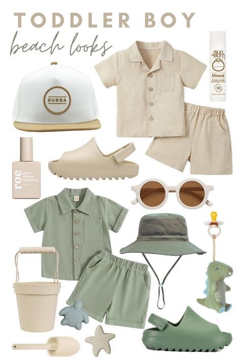 Baby Beach Outfit Boys, Boys Vacation Outfits, Baby Boy Vacation Outfits, Aesthetic Baby Clothes Boy, Toddler Boy Beach Outfit, Baby Summer Outfits Boy, Little Boy Outfits Aesthetic, Baby Boy Summer Outfits 6 Months, Newborn Summer Outfits Boy