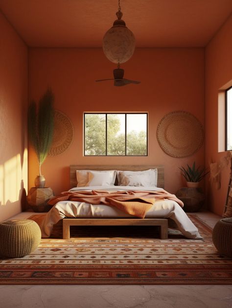 Modern Mexican Bedroom, Modern Mexican Interior, Mexican Style Bedroom, Mexican Bedroom Decor, Mexican Home Interior, Southwest Bedroom, Southwestern Interior, Southwestern Bedroom, Mexican Bedroom