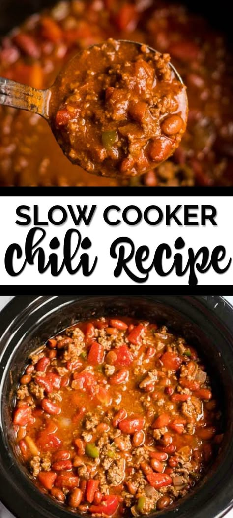 Chili From Scratch, Easy Crockpot Chili, Best Slow Cooker Chili, Crockpot Chili Recipe, Easy Chili Recipe Crockpot, Slow Cooker Chili Recipe, Best Chili Recipe, Chili Recipe Crockpot, Crockpot Chili