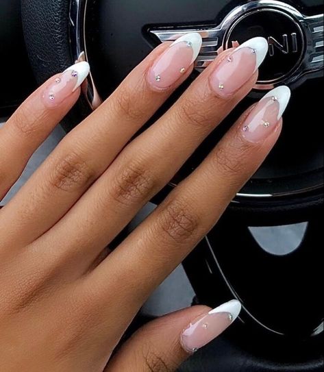 French nails with rhinestones 
‎‏Chic elegant nails purple nail set with medium length اظافر بلون الليلكي انيقة ومميزة 
Nail sets nail salon chic nails elegant nails purple nails  black nails 
Mid length nails 
Long nails white nails 
اظافر باللون الازرق وتفاصيل اللون الازرق
Detailed blue nails Nail Sets Ideas, Euphoria Look, Marble Nails Tutorial, Nails With Rhinestones, Flamingo Nails, Nail Appointment, Types Of Manicures, French Manicures, Christmas Nails Easy