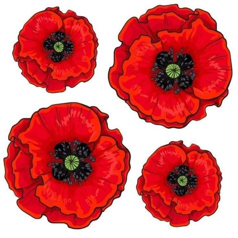 Poppy Flower Drawing, Payal Pratap, Flower Power Art, Poppy Drawing, Flower Line Drawings, Christmas Candle Decorations, Flower Icons, Poppy Painting, Ukrainian Art