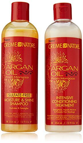 Deep Conditioner For Natural Hair, Creme Of Nature, Argan Oil Shampoo, Twist Outs, Sulfate Free Shampoo, Natural Haircare, Deep Conditioner, Sulfate Free, Natural Hair Care