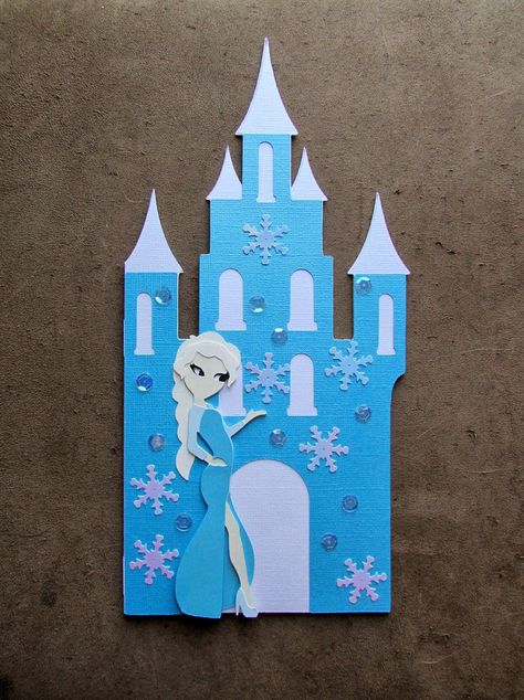 Carol's Creations: Disney's Frozen Elsa Inspired Birthday card Frozen Birthday Cards, Frozen Cards, Frozen Diy, Frozen Crafts, Disney Frozen Party, Anna Birthday, Cricut Birthday, Disney Frozen Birthday, Frozen Themed Birthday Party