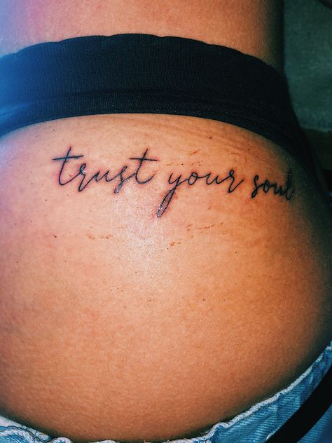 Tattoo Trust Yourself, Tattoo Quotes, Beauty Hacks, Tattoos, Beauty