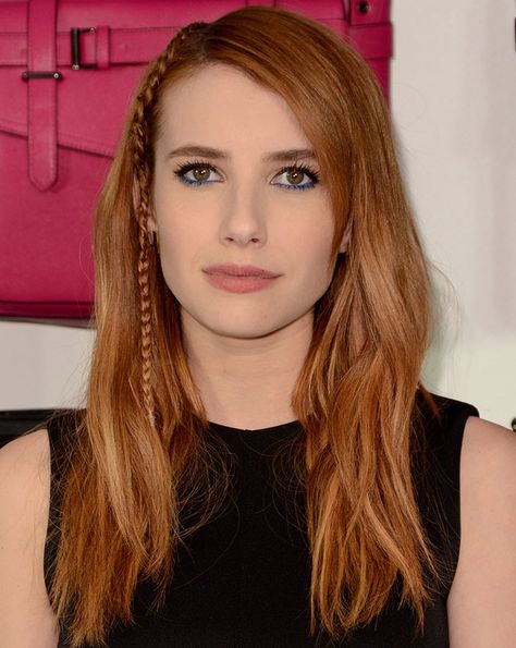 Emma Roberts in Reed for Kohl’s dress Emma Roberts Style, Red Hair Woman, Emma Rose, Ginger Girls, Kendall Jenner Outfits, Redhead Beauty, Girls Braids, Emma Roberts, April 20