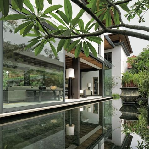 BEDMaR & SHi - In The Tropics on Instagram: “#bedmarandshi #bedmar #oscarrieraojedapublishers #inthetropics #architecture #tropicalarchitecture #stonearchitecture #balihouse…” Bedmar And Shi, Bukit Tunku, Bali Villas, Modern Tropical House, Bali House, Tropical Architecture, Stone Architecture, Model House, Architecture Model House