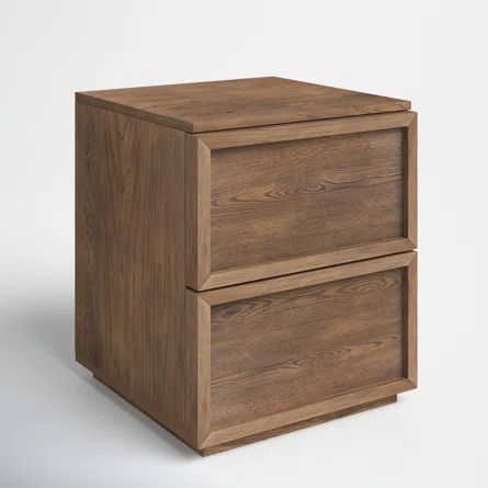 Joss & Main Hudson 2 Drawer Nightstand | Wayfair Bedroom Chic, Favorite Candle, 3 Drawer Dresser, Dream Land, 2 Drawer Nightstand, Wood Nightstand, Soft Close Drawers, Drawer Nightstand, Safe Place