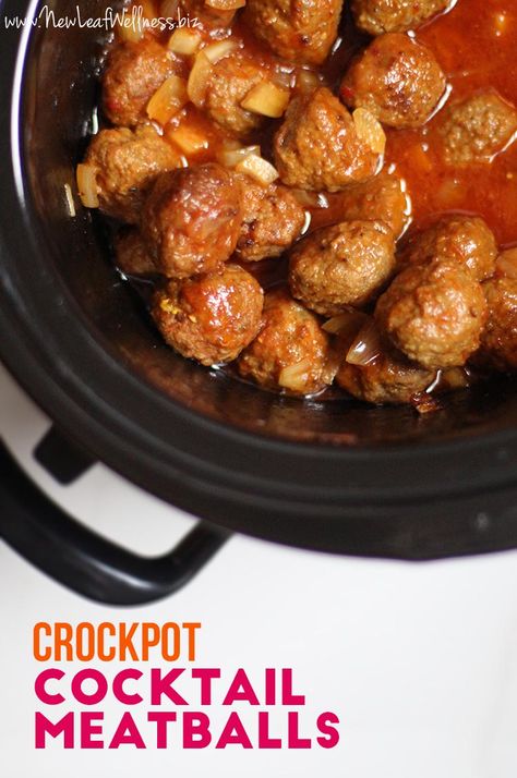 Cocktail Meatballs Crockpot, The Family Freezer, Tajin Recipes, Family Freezer, Meatball Recipes Crockpot, Crockpot Appetizers, Cocktail Meatballs, Holiday Appetizers Easy, Crock Pot Meatballs