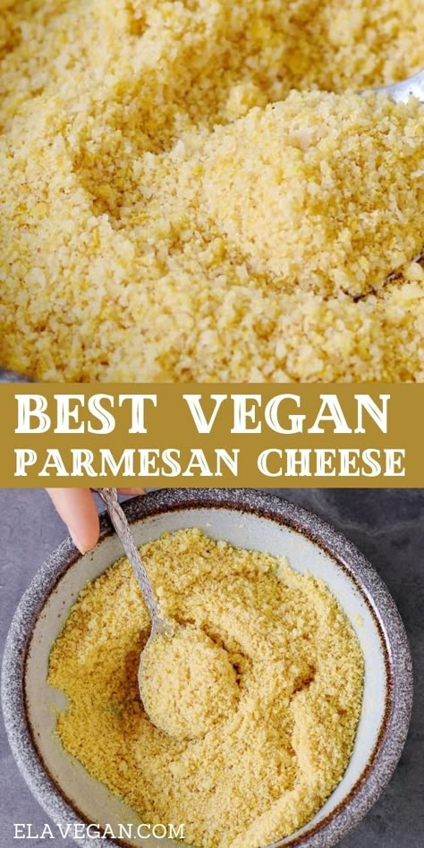 Diy Parmesan Cheese, Vegan Parmesan Cheese Recipe, Vegan Diner, Cheese Sauces, Vegan Cheese Recipes, Vegan Cheese Sauce, Vegan Parmesan Cheese, Dairy Free Cheese, Diy Pantry