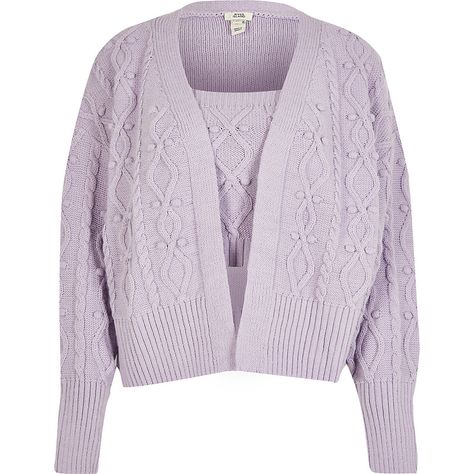 Light Purple Cardigan, Purple Vans, Purple Knit, Purple Cardigan, Quality Dresses, Long Cardigan, Knitting Designs, Name It, Chunky Knit