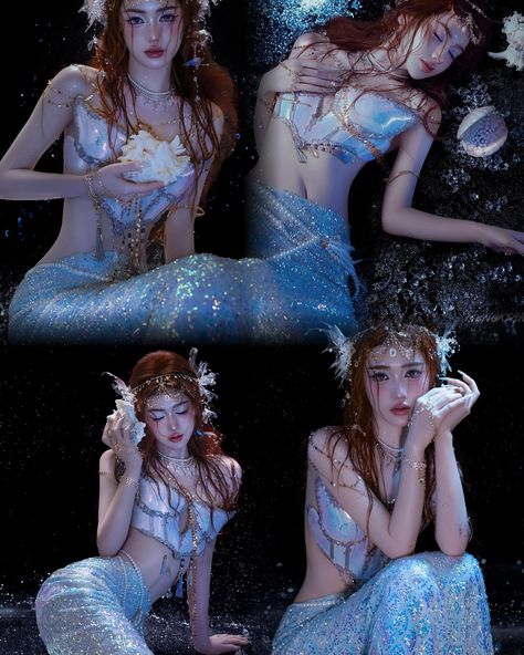 🌌 When night falls, the LINGUAQING corset series sparkles brilliantly. ✨🌙 #kayasuba #mermaidtop #musicfestivaltop #butterflytop #mermaidcorset #corset #fashionstyle Mermaid Corset Top, Mermaid Photoshoot, Mermaid Corset, Beach Mermaid, Mermaid Top, Butterfly Top, Top Ideas, June 17, Corset Top