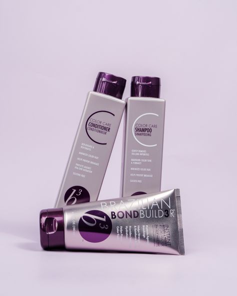 The Ultimate Combo for Coloured Hair 🎨 The Brazilian Bond Builder b3 range is designed to stop colour fading, breakage and extends colour lifetime between salon appointments 🙌🏽 Brazilian Bond Builder, Natural Form, Deep Conditioning, Free Product, Color Treated Hair, Color Care, Sulfate Free, Hair Strengthening, Treated Hair