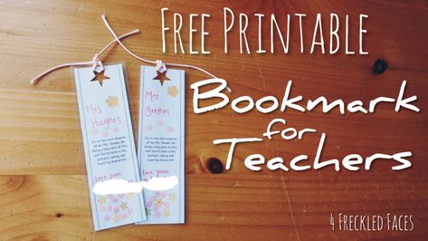 Free Printable Bookmarks for Teachers Gifts – 4 Freckled Faces Bookmarks For Teachers, Ideas For Teachers Day, Free Printable Bookmarks, Ideas For Teachers, Bookmark Ideas, Teachers Gifts, Printable Bookmarks, Bookmark Gifts, Teachers Day