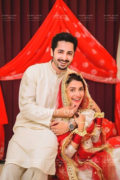 Ayeza Khan n Danish Taimoor Nikah Pics Ayeza Khan And Danish Taimoor, Aiza Khan Wedding, Ayeza Khan Wedding, Ayeza Danish, Danish Taimoor, Aiza Khan, Nikah Dress, Bungalow Exterior, Pakistani Actors