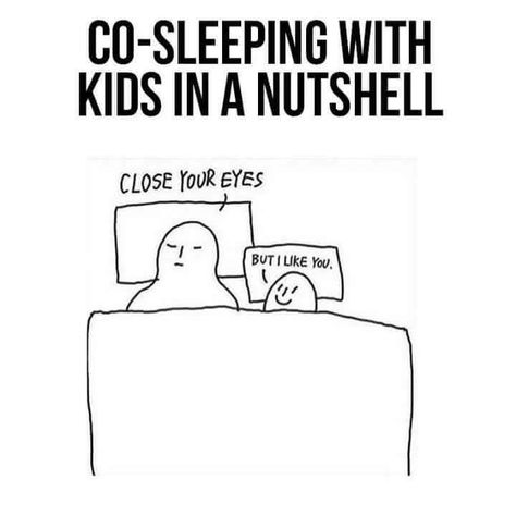 toddler sleep humor Single Mom Meme, Co Sleeping, Sleep Funny, Mom Memes, Funny Mom Quotes, Toddler Sleep, Mom Jokes, Parenting Memes, Family Humor