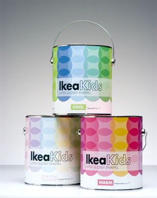 Katherine Ahn on Packaging of the World - Creative Package Design Gallery Paint Packaging, Kids Packaging, Keto Products, Bucket Design, Ikea Kids, Paint Buckets, Creative Package, Graphic Design Packaging, Paint Brands