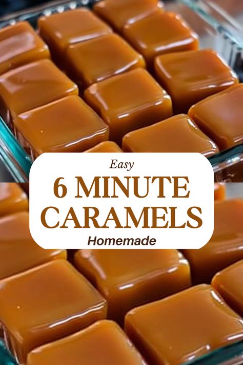 Six Minute Caramel Recipe, 6 Minute Microwave Caramels, Easy Microwave Caramels, Microwave Carmels Easy, Homemade Carmels Easy Microwave, Microwave Caramels Easy, 6 Minute Caramels, 6 Minute Caramel Recipe, Homemade Caramels Easy