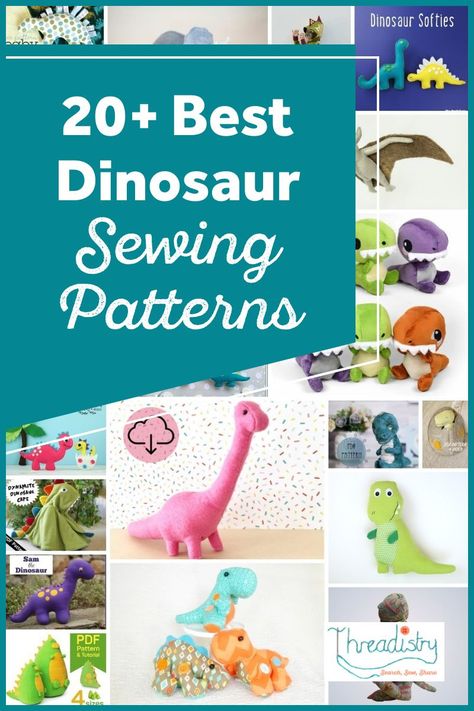 T Rex Stuffed Animal Sewing Pattern Free, Dinosaur Soft Toy Pattern Free, Fabric Dinosaur Pattern Free, Dino Pillow Pattern, Dino Pattern Sewing, How To Sew A Dinosaur, Stuffed Dinosaur Pattern Free Sewing, Plush Dinosaur Pattern, Dino Stuffed Animal Pattern