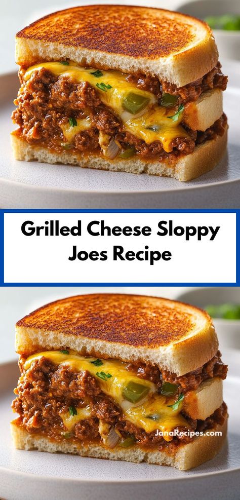 Need a fun, flavorful meal? This Grilled Cheese Sloppy Joes recipe is a delicious fusion of classic flavors, creating a crowd-pleasing dish that’s ready in no time. Ideal for casual gatherings or cozy family nights. Cheese Sloppy Joes, Sloppy Joe Grilled Cheese, Grilled Cheese Sloppy Joe, Ground Beef Casserole Recipes, Sloppy Joes Recipe, Beef Casserole Recipes, Grilled Cheese Recipes, Ground Beef Casserole, Ground Beef Recipes Easy