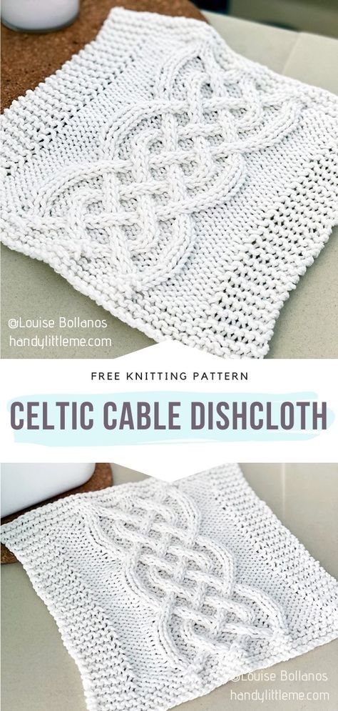 Cable Stitch Knitting Pattern, Celtic Knot Knitting Pattern Free, Irish Knitting Patterns Free, Celtic Cable Knit Patterns Free, Celtic Knitting Patterns Free, Knit Objects, Irish Knitting Patterns, Celtic Crochet, Crochet Celtic