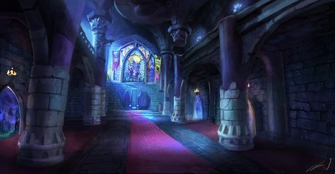 Throne room Mickey Games, Epic Mickey 2, Disney Epic Mickey, Inside Castles, Android Jones, Blur Studios, Anna Cattish, Castle Rooms, Concept Art Gallery