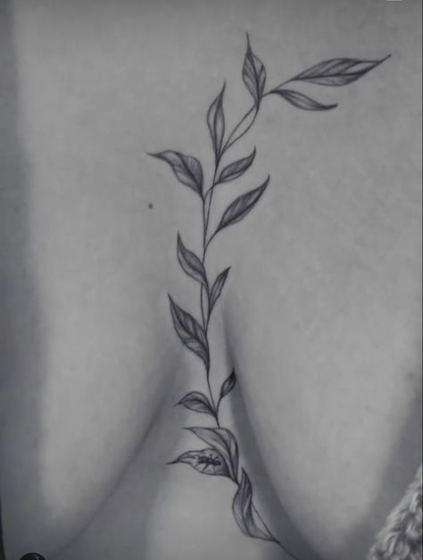 Sternum Minimalist Tattoo, Sternum Vine Tattoo, Sternum Vine Tattoo Women, Leafy Vines Tattoo, Vine Sternum Tattoo, Leaf Sternum Tattoo, Botanical Sternum Tattoo, Nature Sternum Tattoo, Sternum Tattoo Floral