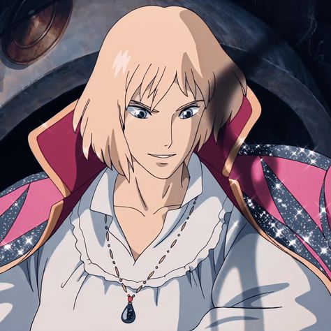 Ghibli Men, Relife Anime, قلعة هاول المتحركة, Howl's Moving Castle Howl, Howl Jenkins, Howls Moving Castle Art, Howl Moving Castle, Ghibli Icons, Howl Pendragon