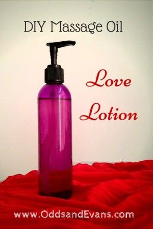 Love Lotion DIY Massage Oil - www.OddsandEvans.com Massage Oil Recipe Diy, Lotion Recipes With Essential Oils, Essential Oil Massage Recipe, Doterra Massage Oil Recipes, Pheromone Oil Diy, Massage Oils With Essential Oils Recipes, Diy Pheromones For Women, Edible Massage Oil Recipe, Come To Me Oil Recipe