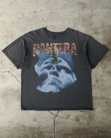 Pantera Shirt, Metal Shirts, Clothing Designs, Rock Shirts, Vintage Band, Band Shirts, Tour Shirt, Surreal Art, Retro Outfits