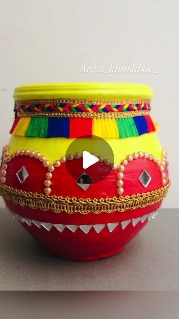 Matki Decoration Ideas For Kids, Matka Painting Ideas Creative, Matki Painting Ideas, Matki Decoration Ideas, Matki Decoration, Diwali Greeting, Diwali Greeting Cards, Diwali Greetings, Creative Activities For Kids