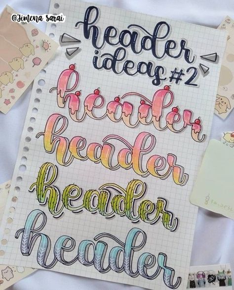 Header Lettering Ideas, Lettering Judul, Font Ideas Alphabet, Letters Cursive, Best Canva Fonts, Fonts Cursive, Font Serif, Lettering Styles Alphabet, Bullet Journal Font