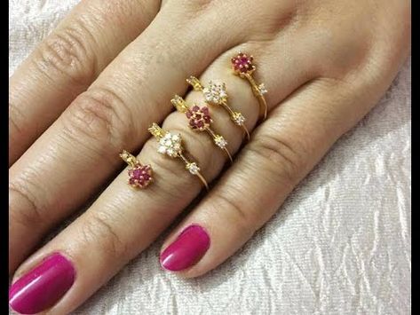 Jewelry Necklace Simple, Gold Finger Rings, Full Finger Rings, Gold Rings Fashion, Gold Rings Jewelry, Gold Ring Designs, Gold Jewelry Earrings, Bangles Jewelry Designs, Gold Jewelry Simple