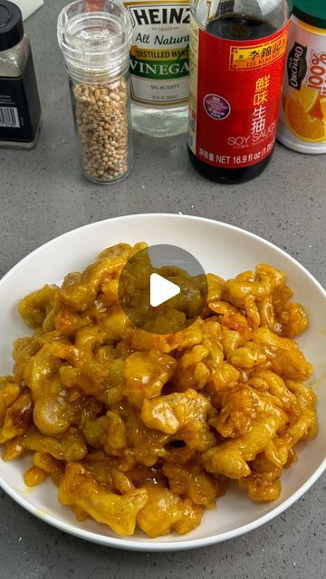 Stephanie Tea on Instagram: "Special Father’s Day shoutout to the one and only Papa Tea 💜 He is my role model and he’s taught me everything I know. Thankful for the sacrifices he’s made for our beautiful family 🙏🏼✨  Happy Father’s Day to all the Dad’s, father figures and fur daddies out there!   ➡️ Recipe: Papa Tea’s Orange Chicken Serves 3-4  * 1 1/2 lbs chicken thigh, boneless, skinless * 1/2 tbsp kosher salt * 1/2 tbsp garlic powder * 1/2 tsp White or black pepper  Batter— * 1/2 cup corn starch  * 3/4 cup all purpose flour  * 1 1/2 tbsp Baking powder * 3/4 cup water   Sauce—  * 1 1/2 cup orange juice, sunny d works! * 1/4  cup Orange concentrate * 3 tbsp vinegar (distilled) * 4 tbsp sugar * 1 tbsp Soy sauce   Optional: 2 drops yellow food coloring (for color)  Slurry— * 2 tbsp water Seasonings For Chinese Food, Chicken Thigh Boneless Skinless, Stephanie Tea, Double Fried Chicken, Fried Chicken Pieces, Battered Chicken, Cornstarch Slurry, Yellow Food, Sunny D