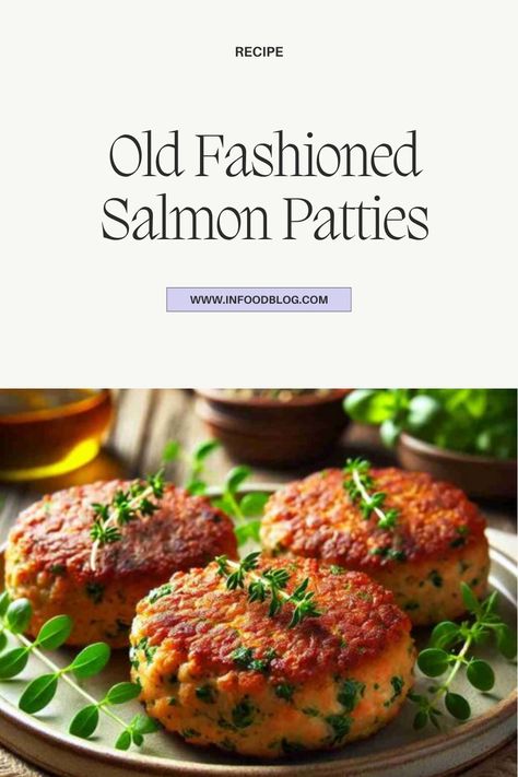 Old Fashioned Salmon Patties Recipe Canned Salmon Cakes, Fresh Salmon Patties, Canned Salmon Patties, Fried Salmon Patties, Salmon Cakes Recipe, Canned Salmon Recipes, Salmon Croquettes, Canned Salmon, Salmon Patties Recipe