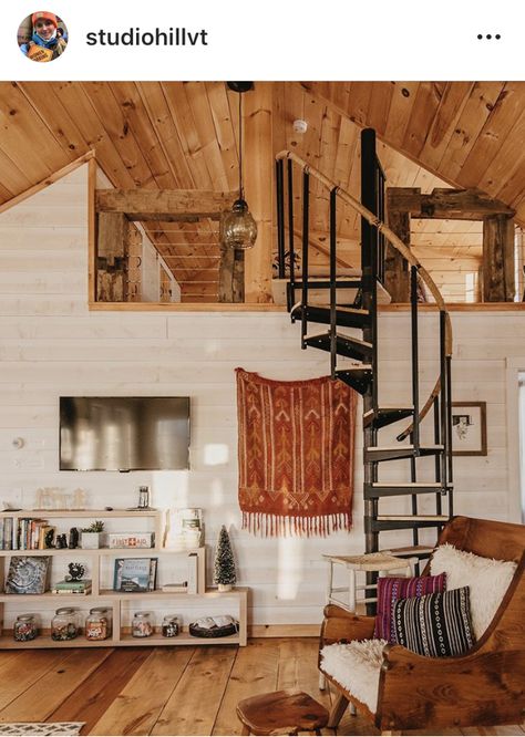 Boho Cabin, Cabin Renovation, Cabin Interior Design, Selfie Frame, Loft Space, Interior Minimalista, Cabin Interiors, Cabin Living, A Frame Cabin