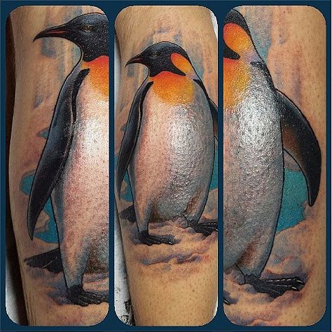 Penguin Tattoos, Sleeve Tattoos Ideas, Penguin Tattoo, Penguin Coloring, King Penguin, Emperor Penguin, Best Sleeve Tattoos, Best Tattoo Designs, Tattoos Ideas