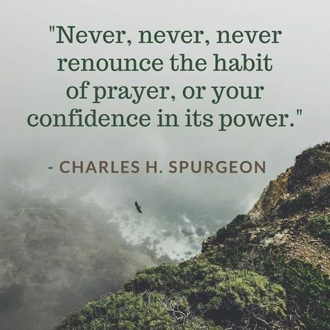 Power In Prayer, Theology Quotes, Charles Spurgeon Quotes, Spurgeon Quotes, Never Never, Soli Deo Gloria, Charles Spurgeon, Biblical Quotes, Christian Quotes Inspirational