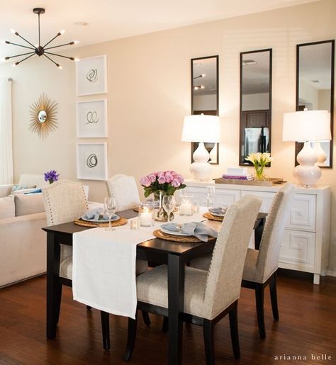 20 Small Dining Room Ideas on a Budget Dining Room Ideas On A Budget, Dining Room Budget, Small Dining Room Ideas, Small Dining Room Decor, Room Ideas On A Budget, Small Dining Room Table, Small Dining Room, Apartment Dining Room, Apartment Dining