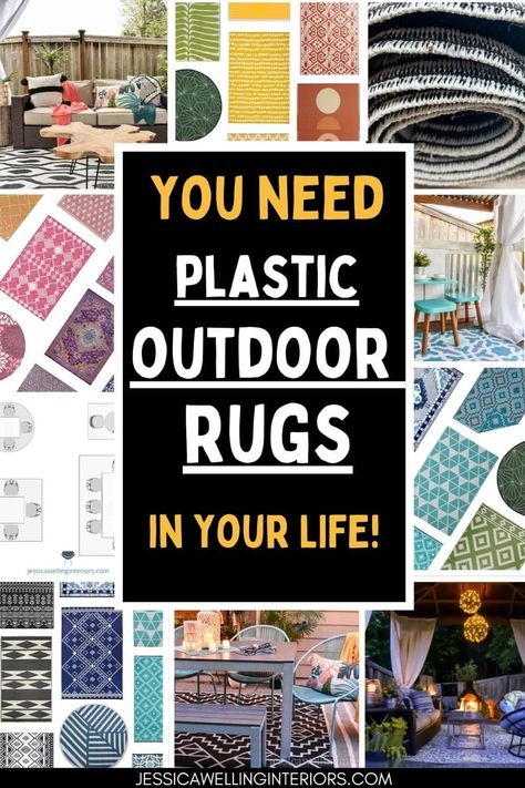 Patio Color Schemes, Inexpensive Patio, Waterproof Outdoor Rugs, Modern Outdoor Rugs, Design Problems, Inspiring Outdoor Spaces, Diy Backyard Patio, Colorful Patio, Cozy Backyard