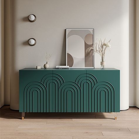 Green Console Table Entryway, Entrance Console Design, Living Room Cabinet Ideas, Console Designs, Modern Restaurant Design, Shoe Rack Living Room, Console Table Design, Console Furniture, Table Decor Living Room