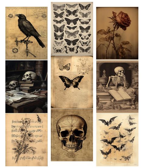 PRICES MAY VARY. Size: Each piece measures 8x10 inches, making it a perfect fit for your gothic decor theme. Portable and gift-worthy: Easy to move and display, these gothic decor pieces also make ideal gifts for friends and family who appreciate dark and mysterious aesthetics. Perfect gifts for your loved ones: Surprise your loved ones with these unique gothic decor items. They'll appreciate the thoughtfulness and the opportunity to enhance their gothic home decor collection. High quality: Craf Gothic Halloween Decorations Indoor, Gothic Classroom Decor, Dark Cottage Core Decor, Western Gothic Decor Bedroom, Boho Gothic Decor, Dark Witch Aesthetic Bedroom, Dracula Decor, Gothic Party Decorations, Goth Decor Bedroom