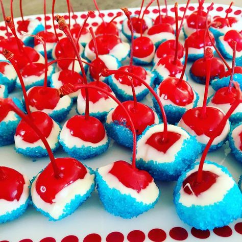 Desserts With Alcohol, Summer Party Menu, Fourth Of July Desserts, Vodka Infused, Cherry Vodka, Alcoholic Desserts, Cherry Season, Boozy Desserts, Fourth Of July Food