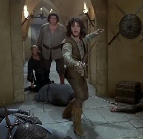 Inigo Montoya Aesthetic, The Princess Bride Aesthetic, Princess Bride Aesthetic, Princess Bride Characters, Princess Bride Inigo Montoya, Princess Bride Movie, Warrior Training, Adventure Core, Mess Hall