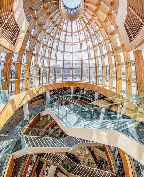 Liverpool Central library Central Library, Uk City, Europe Tours, Summer Projects, Beautiful Places Nature, Beautiful Architecture, Eiffel Tower Inside, Modern Architecture, Daily Dose