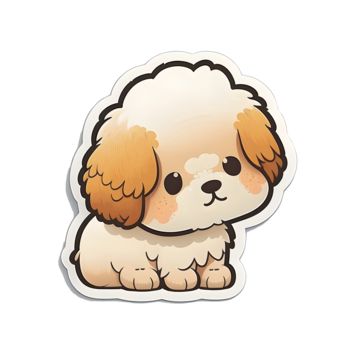 Cute Dogs Animated, Brown Dog Illustration, Cute Dog Pictures Cartoon, Cute Puppy Stickers, Cute Puppy Cartoon, Pets Stickers, Cute Pupies, Cute Dog Clipart, Cute Dog Stickers