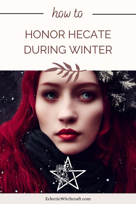 Hekate is the Greek goddess of magic, witchcraft, ghosts, and necromancy. She is often associated with crossroads, dark forests, and black dogs dogs. Hekate is also known as the Queen of Ghosts. Hekate represents the dark, mysterious aspects of life that we may be afraid to face. By worshiping her, we can learn to embrace our darkness and find strength in it. Hekate can help us let go of our fears and become more confident in ourselves. Dark divine feminine in witchcraft. Dark Divine Feminine, Greek Goddess Of Magic, Dark Forests, Goddess Of Magic, Persephone Goddess, Witches Night Out, Eclectic Witchcraft, Hecate Goddess, Happy Winter Solstice