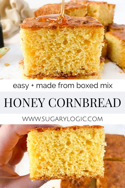 Corn Muffin Mix Recipes, Muffin Mix Recipe, English Bread, Cornbread Recipes, Homemade Dry Mixes, Quick Delicious Meals, Honey Cornbread, Corn Muffin Mix, Sweet Cornbread