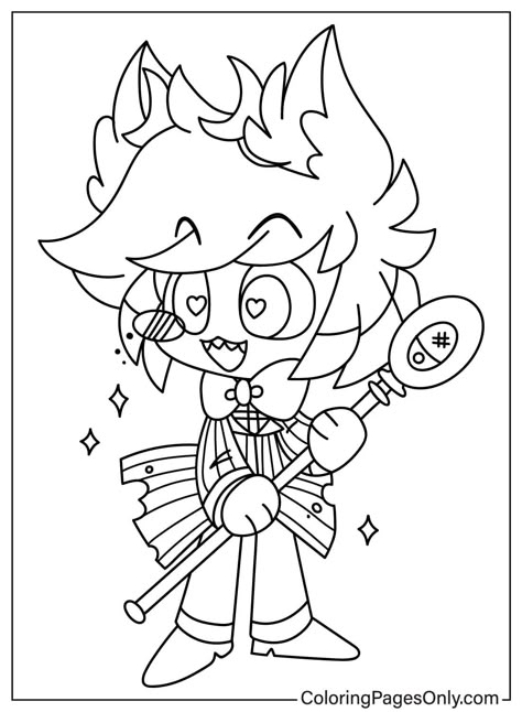 21 Free Printable Alastor Coloring Pages Hazbin Hotel Colouring Page, Hazbin Hotel Coloring Pages, Coloring Pages Sanrio, Chibi Coloring, Chibi Coloring Pages, Manga Coloring Book, Space Coloring Pages, Monster Coloring Pages, Pattern Coloring Pages